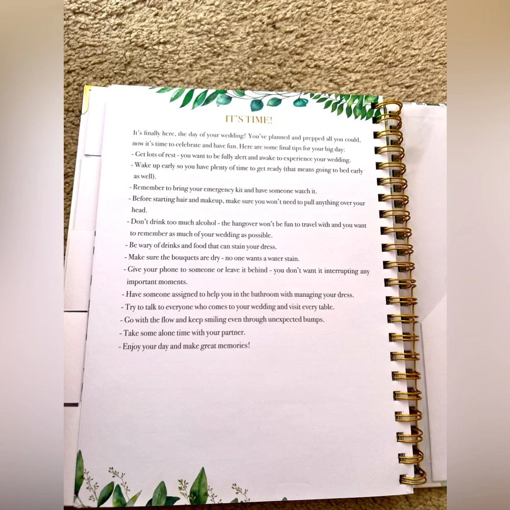 The Wedding Planner Book